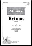 Rytmus SATB choral sheet music cover Thumbnail